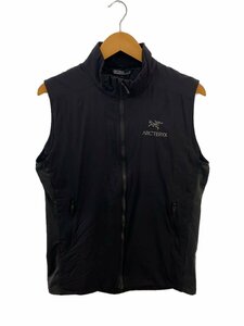 ARC’TERYX◆ATOM SL VEST MENS/ナイロンベスト/S/ナイロン/ブラック/無地/