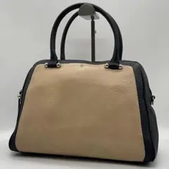 【良品】kate spade ケイトスペード ハンドバッグ バイカラー