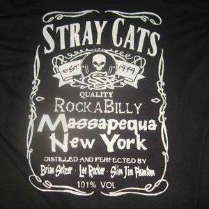 STRAY CATS　ストレイ・キャッツ　ROCKABILLY　ロンT　M　,L,　2L