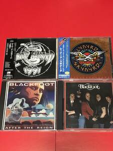 今回のみ！Lynyrd Skynyrd繋がり＋BLACKFOOTベスト&ソロ計４枚セットCD国内盤帯&輸入盤名盤ばっかりサザンロック大処分！