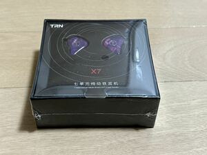 TRN X7 未使用 未開封品 片側7BA 色はパープル