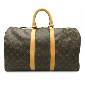 ルイ・ヴィトン キーポル45 ボストンバッグ ブランドオフ LOUIS VUITTON ボストンバッグ モノグラム 中古 メンズ レディース