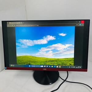 【A6349】AOC 液晶モニター G2490VX ゲーミングモニター 23.8インチ 24インチ