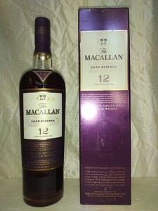 マッカラン The MACALLAN 12年 未開栓 箱付 古酒