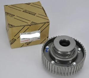 ★トヨタ純正新品★ カムプーリー VVT-i インテーク プーリー 1JZ-GTE チェイサー マーク2 クレスタ JZX100 JZX110 シールワッシャー付き②