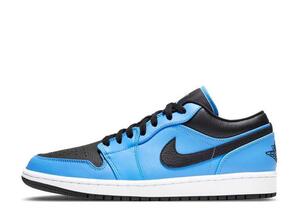 Nike Air Jordan 1 Low "University Blue/Black" 27cm 553558-403