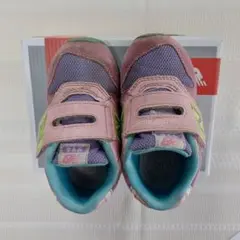 new balance☆ニューバランス☆14.0cm☆ピンク×パープル