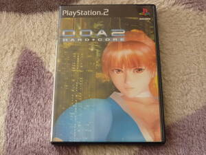 PlayStation2 DOA2　HARD・CORE　TECMO　定価6800円+税　