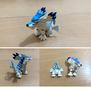 デジモン【ガルルモン】フィギュア　2000年 BANDAI digimon デジモンアドベンチャー02 ワンダーカプセル チョコエッグ ミニフィギュア