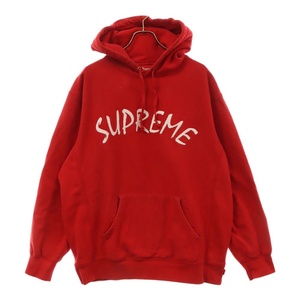 SUPREME シュプリーム 21SS FTP Arc Hooded Sweatshirt アーチロゴスウェットプルオーバーパーカー レッド