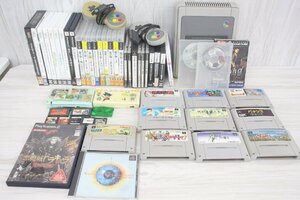 【行董】ゲーム大量まとめ スーパーファミコン ニンテンドー3DS プレイステーション2 3 3DS Wii 本体 ソフト ゲームキューブ MD000BOD08