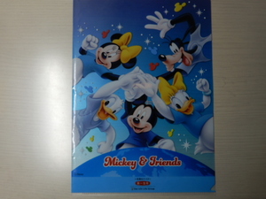 ●非売品・レア 第一生命ミッキーandフレンズクリアファイル-DISEY Mickey Minnie ミッキーマウス ミニー ダッキーダック