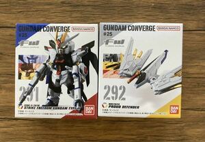 FW GUNDAM CONVERGE #25 291 292 ガンダムコンバージ　BANDAI