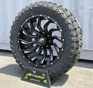 新品 20x10 ランクル100 セコイア XF OFFROAD XF224 20インチマッドタイヤホイール ATTURO TRAIL BLADE MT 285/50R20 33x12.50R20 35x12.5