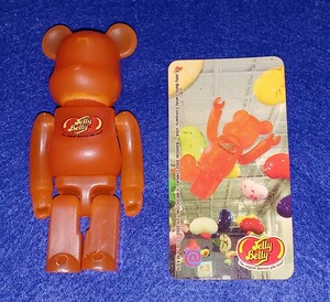 即決 送料無料 メディコムトイ BE@RBRICK ベアブリック 2002 JellyBelly 100％ Tangerine ② / ジェリーベリー ジェリービーンズ