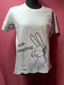 ＵＳＥＤ Head-Banging Ｔシャツ サイズＳ 白系