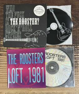 LIVE盤 CD 2枚セット】ROCK’N’ROLL GYPSIES ロックンロール・ジプシーズ WHO THE FUCK■ROOSTERS LOFT1981■大江慎也 花田裕之■検 SION