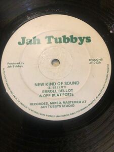 Erroll Bellot&Off Beat Posse New Kind Of Sound Jah Tubbys 激レア