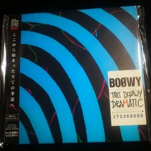 BOOWY　帯付　美品　THIS BOOWY DRAMATIC ミュージックCD&DVD 紙ジャケ 2024 0215出品　帯付専門店　匿名迅速発送　曲目画像掲載　送料無料