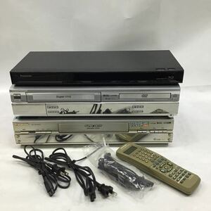 （宝）【同梱可】1スタ Panasonic レコーダー まとめ NV-VP50S /DMR-BRW510 /NV-SXG550/ビデオ DVD Blu-ray パナソニック プレイヤー