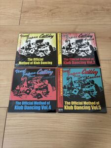 CD「THE OFFICIAL METHOD OF KLUB DANCING」VOL.1、2、4、5セット　レア　廃盤　クラブヒット多数収録　中古　THE LARKS…etc