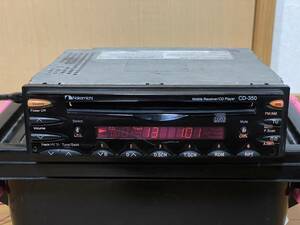 メンテ品□ナカミチ製1DIN CDデッキ CD-350 動作確認済み Nakamichi