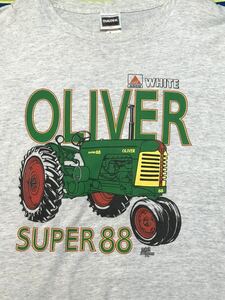 Oliver Super88 Tシャツ　オリバー　スーパー88 トラクター　企業　カンパニー　ファーム　アメリカ　ビンテージ　古着　アメカジ