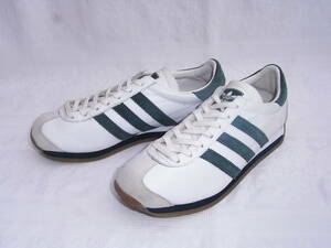 激レア　中古品　限定 MITA別注 14年adidas カントリー OG 白緑 adidas country レザー 22.5cm　ミタスニーカーズ限定