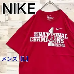 YC9【US輸入】NIKE(ナイキ)　半袖Ｔシャツ【メンズL】レッド