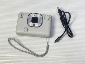 【中古品】FUJIFILM instax mini LiPray チェキ カメラ 白 ○YR-18245○