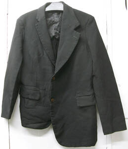 ギャルソン プリュス：17AW 変形 ポリ 縮絨 ジャケット 新品 S （ COMME des GARCONS HOMME PLUS 17AW Asymmetry POLYESTER Filling JKT S