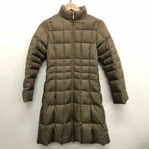 【MONCLER】モンクレール★ダウンコート ダウンジャケット 千鳥格子 チェック 茶タグ サイズ0 220-093-47384-00 06