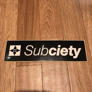 Subcietyステッカー とその他セット