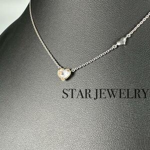 STAR JEWELRY k18 925 ハート ネックレス ペンダント アクセサリー スタージュエリー 