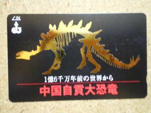 doub・恐竜 中国自貢大恐竜 テレカ