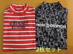 new balance golf モックネックシャツ 2点セット　サイズ１