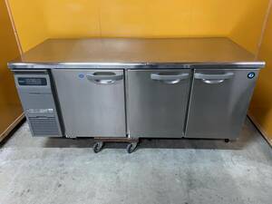 動作確認済 ホシザキ テーブル型冷凍冷蔵庫 冷凍冷蔵コールドテーブル RFT-180SDG-1 2023年製 W1800×D750×H800(mm) 中古 厨房機器 岐阜発