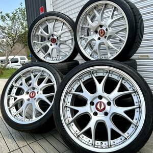 レクサスLS／BMW★エイムゲインG2M深リム仕様！！9J10J人気サイズ★LS460 LS600h 5.6シリーズE60E61F07F1OF11E63E64F06F12F13