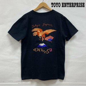 東洋エンタープライズ TOYO ENTERPRISE スカTシャツ 刺繍 星条旗 L Tシャツ Tシャツ L 黒 / ブラック 刺繍