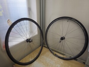 さy3523◆マビック MAVIC OPEN PRO オープンプロ CAMPAGNOLO カンパニョーロ RECORD 622x15C Alu S6000 前後セット 中古