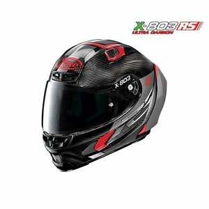 デイトナ NOLAN(ノーラン) X-lite X-803RS ULTRA CARBON スカイワープ[レッド/L（59～60）サイズ] 26426