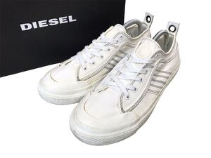 (D) diesel ディーゼル S-ASTICO LOW LACE 27cm ホワイト スニーカー シューズ (ma)