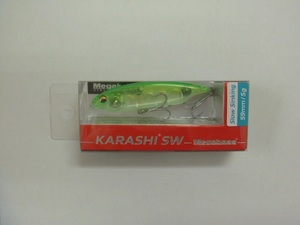 メガバス KARASHI SW SS #07 GP GLOW LIME (カラシ SW SS)