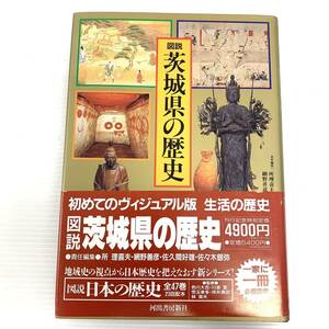 図説　茨城県の歴史　河出書房新社　1995年発行　初版　帯付き　郷土史　202408-8