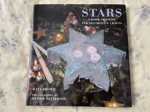 「STARS」KATY BROWN著 スター 星 星モチーフ 工作 手芸 工芸 アートブック 写真集 作品集 洋書 大型本 中古