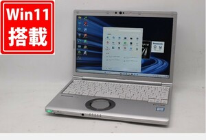 中古 フルHD 12.1型 Panasonic CF-SV7U Windows11 八世代 i7-8650U 16GB 512GB-SSD カメラ LTE 無線 Office付 中古パソコン 管:0933m