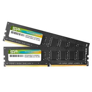 【数量限定】PC4-21300 8GB 2666 x DDR4 2枚 (16GB) メモリ 288Pin デスクトップPC用 1.