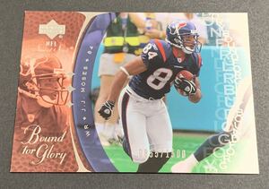 2003 Upper Deck NFL Sweet Spot J.J. Moses /1500 100 RC Rookie Texans J・J・モーゼス 1500枚限定　シリアル　ルーキー　テキサンズ