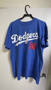 完売品 ドジャース　スターター製 MLB 野茂英雄　ロサンゼルスドジャース　Tシャツ　背番号16 大谷翔平　ヌートバー