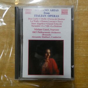 41125601;【MD】Gauci,Rahbari / SOPRANO ARIAS from ITALIAN OPERAS(NAXOS7.550606)